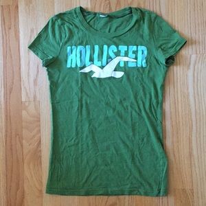 Hollister Army Green T-shirt
